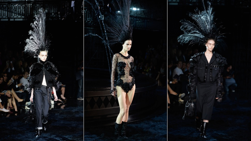 Illustration for article titled Marc Jacobs' Final Show for Louis Vuitton Was a Thing of Dark Beauty